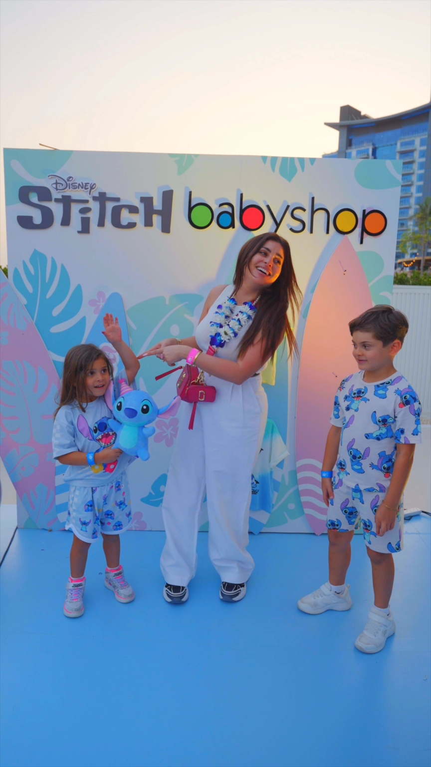Babyshop Arabia Lilo & Stitch event TikTok content