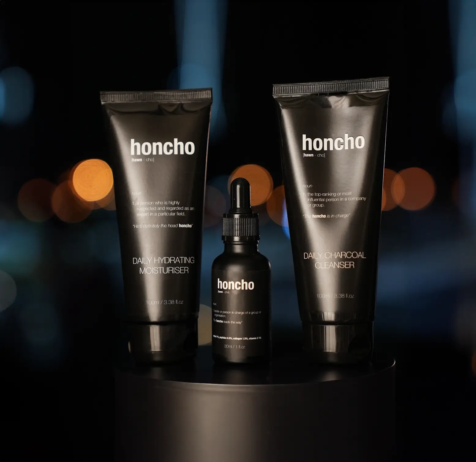 Honcho Skincare product close-up