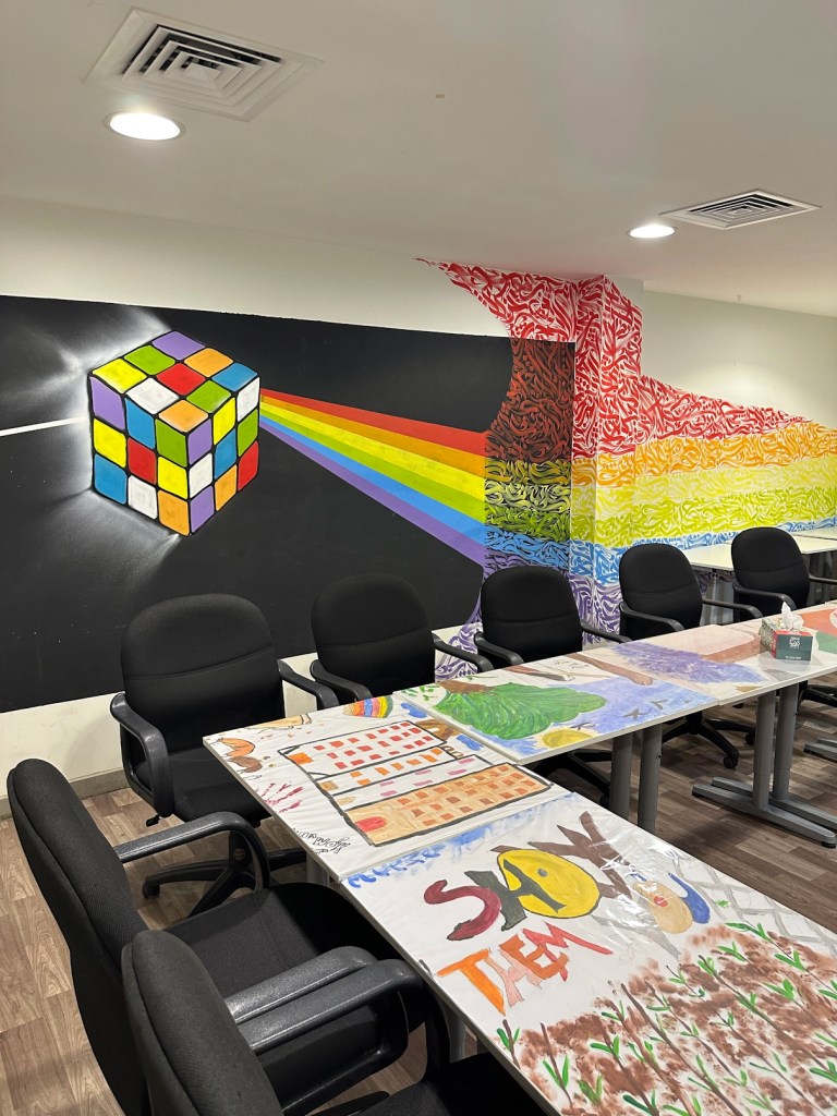 Hungarian Games art studio activity